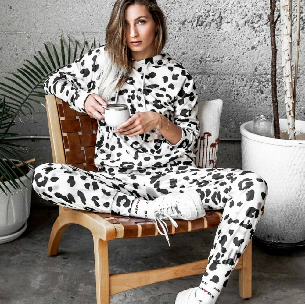 LAST ONE! Leopard Lounge Set